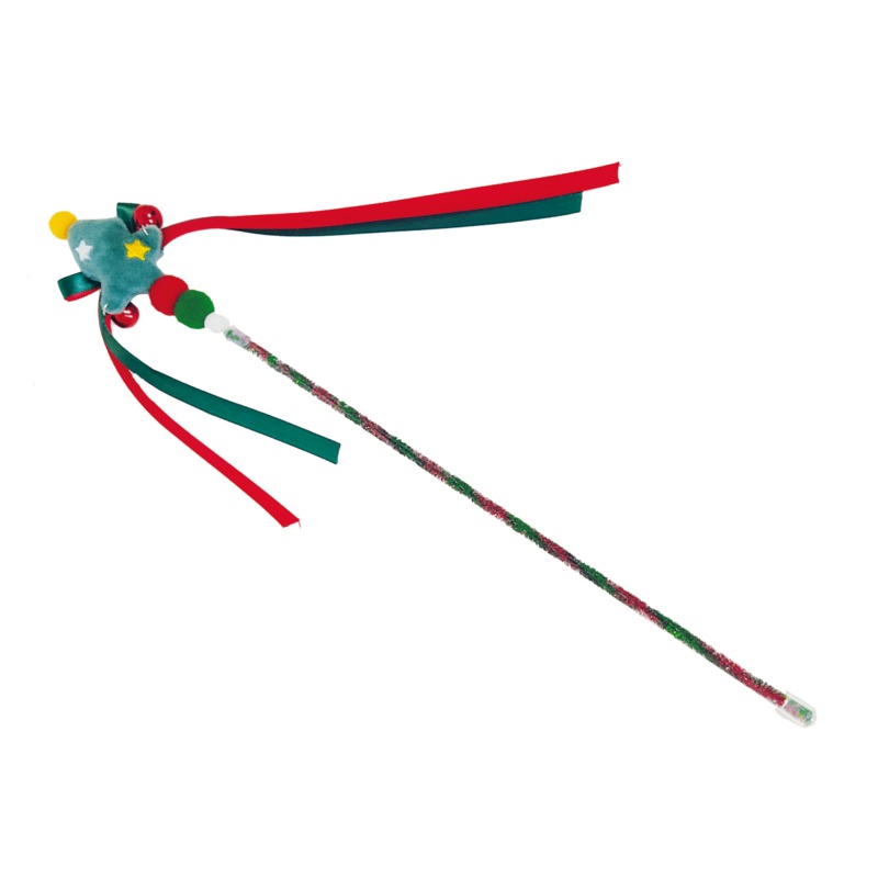 CHRISTMAS CAT POLE TREE 40cm