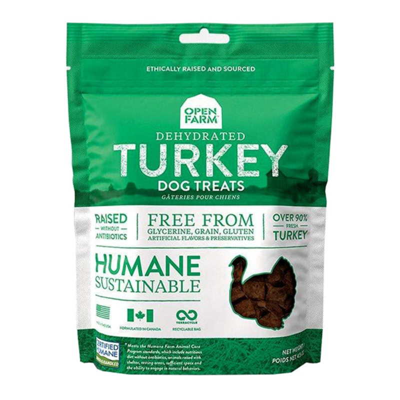 Dehydrated Turkey Grain-Free Dog Treats 4.5oz