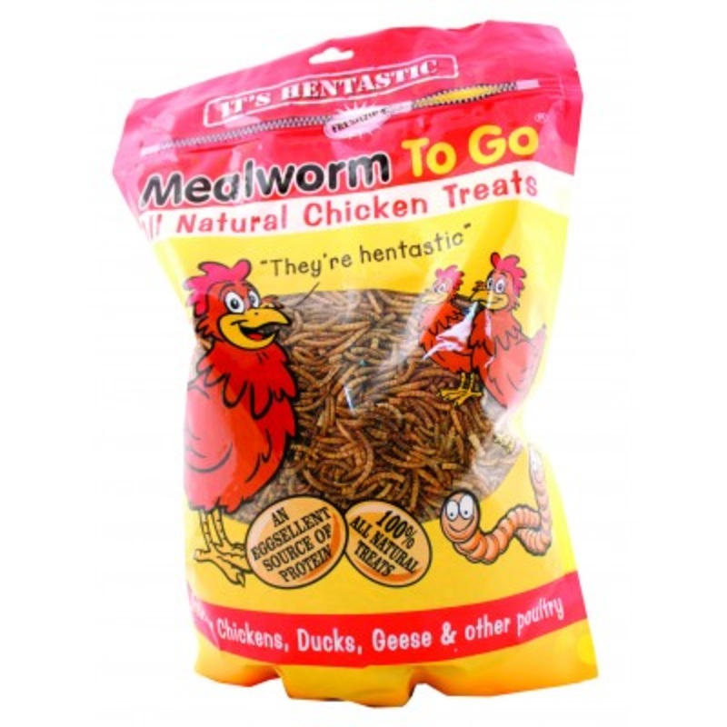 It’s Hentastic Mealworm To Go Chicken Supplement Bag 6 oz