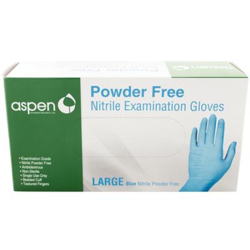 Nitrile Exam Glove – Large