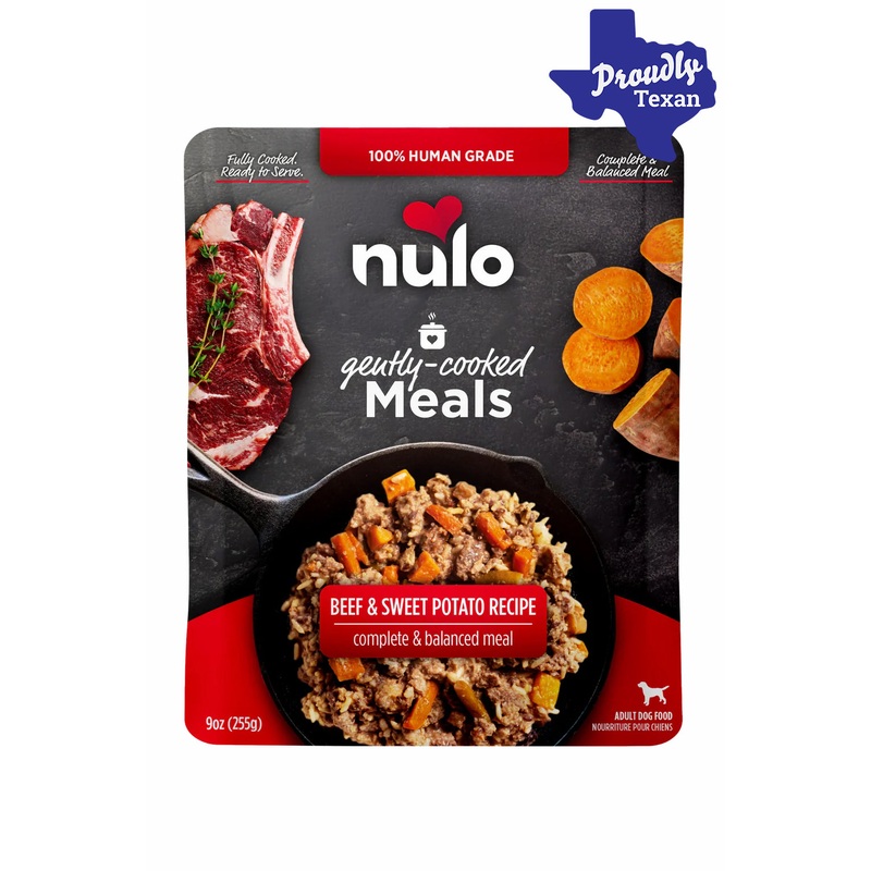Nulo Beef and Sweet Potato Fresh Dog Food Pouch 9 oz