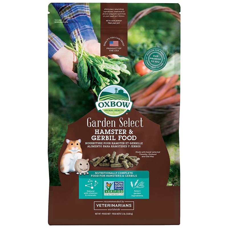 Oxbow Garden Select Hamster & Gerbil Fortified Food 1.5lb