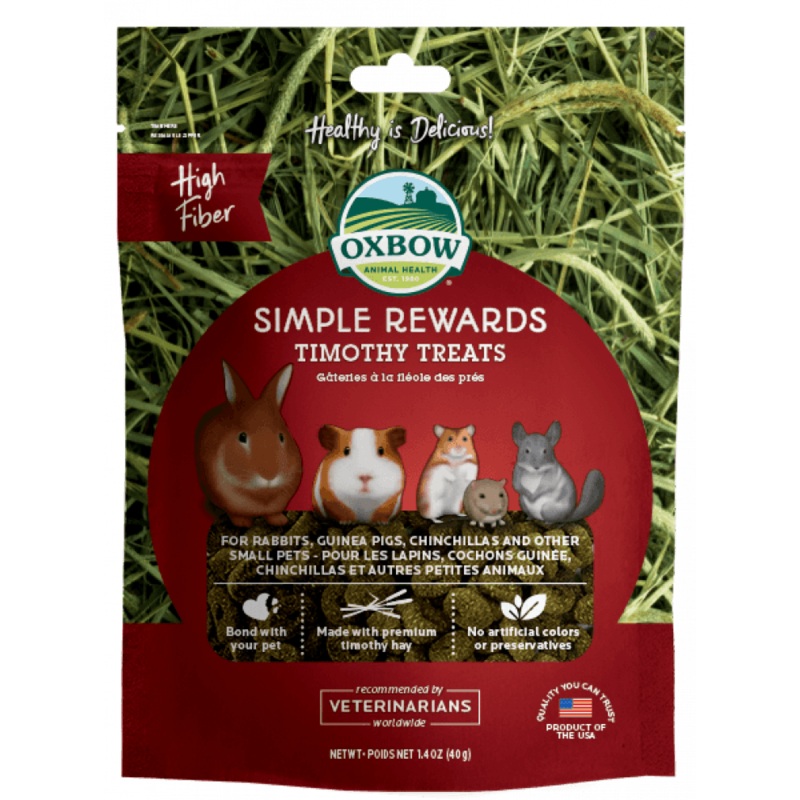 Oxbow Simple Rewards Timothy Treats 1.4 Oz