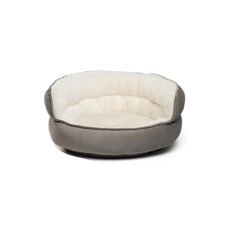 Best Friends Throne Ilan Cuddler Grey Pet Bed Mini