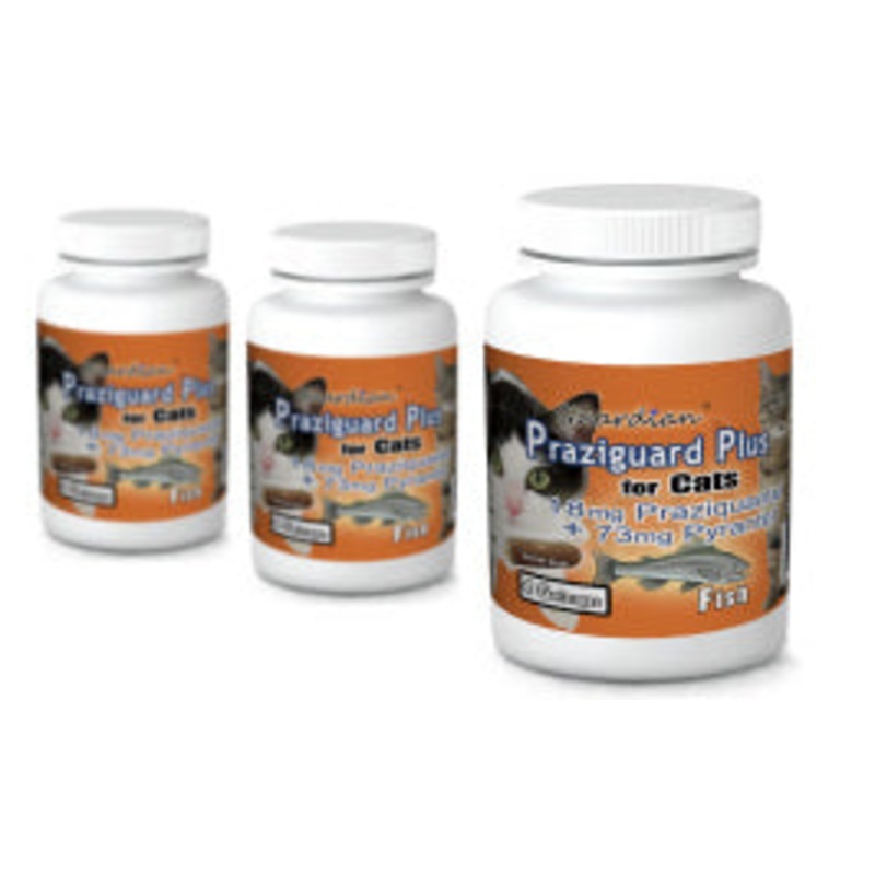 Guardian Praziguard Plus 18mg Praziquantel & Pyrantel for Cats