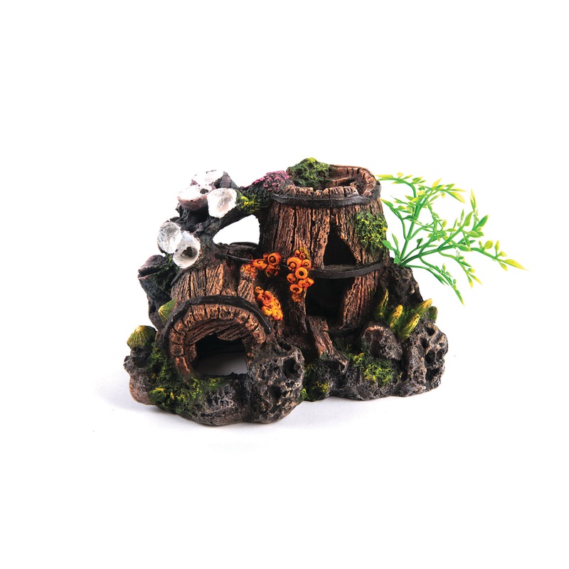 Kazoo Barrel With Plants Small