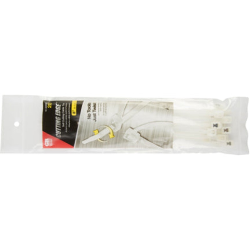 NATURAL CUTTING EDGE TIE 14 IN 20/BAG