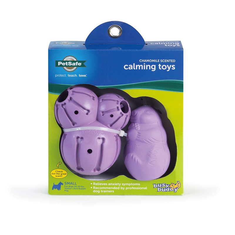 PetSafe Busy Buddy Calming Toys – 2 Pack