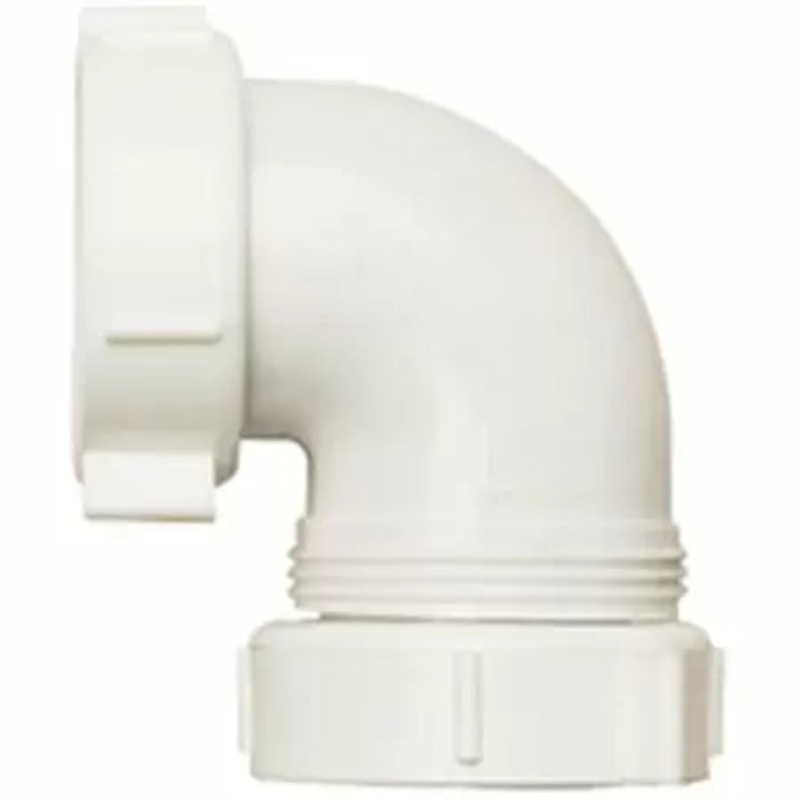 Plumb Pak 1 1/2″ I.P.S. Threaded Outlet Elbow For Use with Washing Machine Drain Connection Or J Bend 1-1/2″
