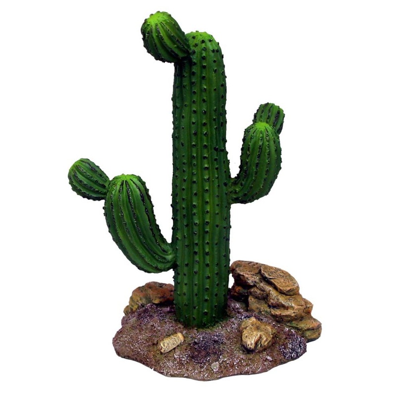 Weco Badlands Saguaro Cactus Terrarium Ornament Tall