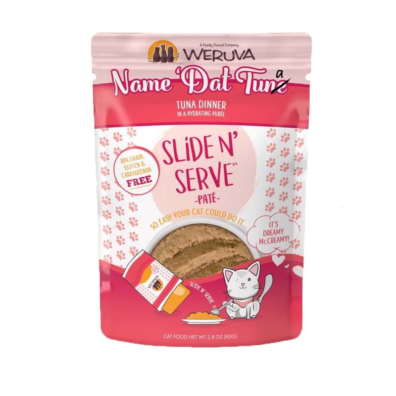 Weruva Name ‘Dat Tuna Slide N’ Serve Cat Pate 5.5oz
