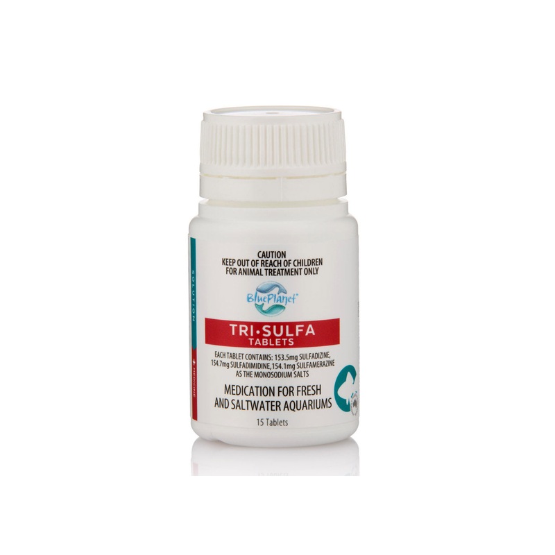 Blue Planet Tri-Sulfa Tablets 15 Pack