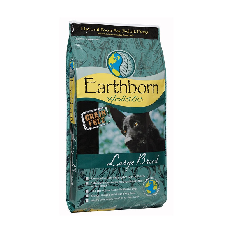 Earthborn Holistic Grain Free Large Breed Adult Dog Food 28 Lbs