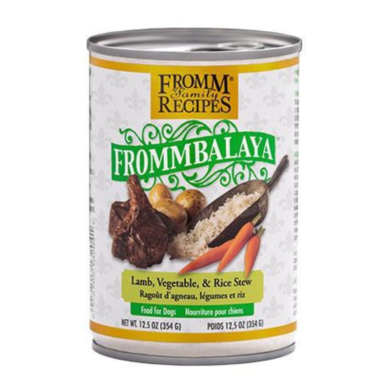 Fromm Frommbalaya Lamb, Vegetables, and Rice Stew Wet Dog Food 12.5 oz