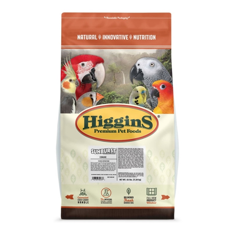 HIGGINS SUNBURST GOURMET BLEND CONURE 3 LB