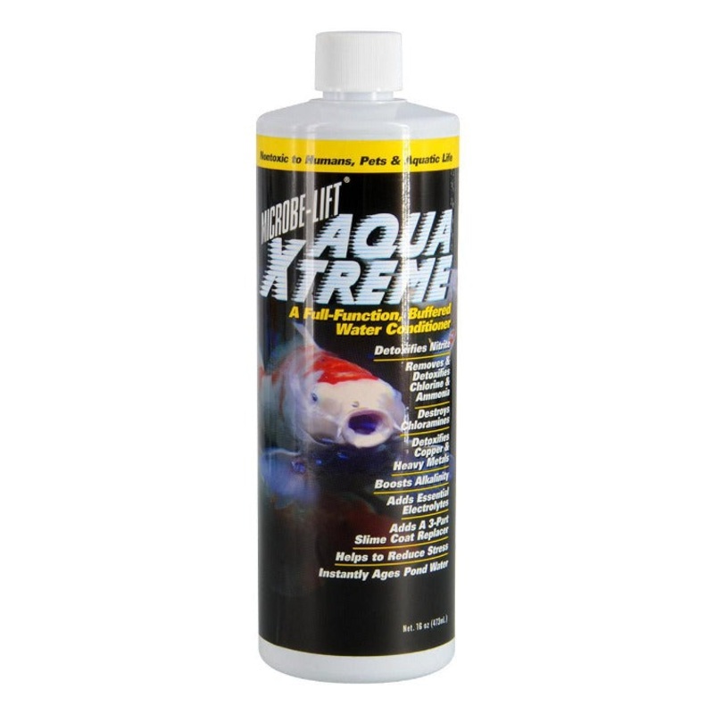 Microbe-Lift Aqua Xtreme Pond Full-Function Water Conditioner 16 oz