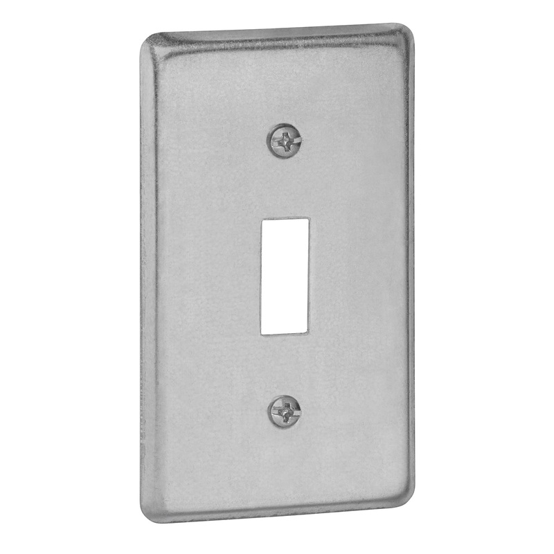 Thomas & Betts  4″ Steel Utility Box Cover