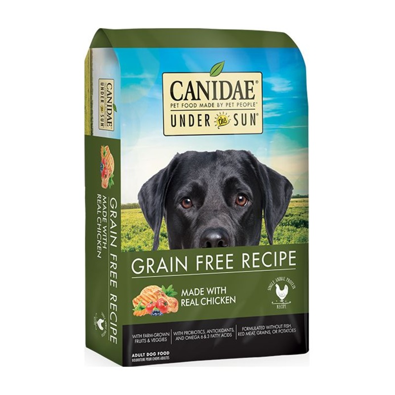 Under the Sun Grain Free – Chicken 25 lb. 12 lb.