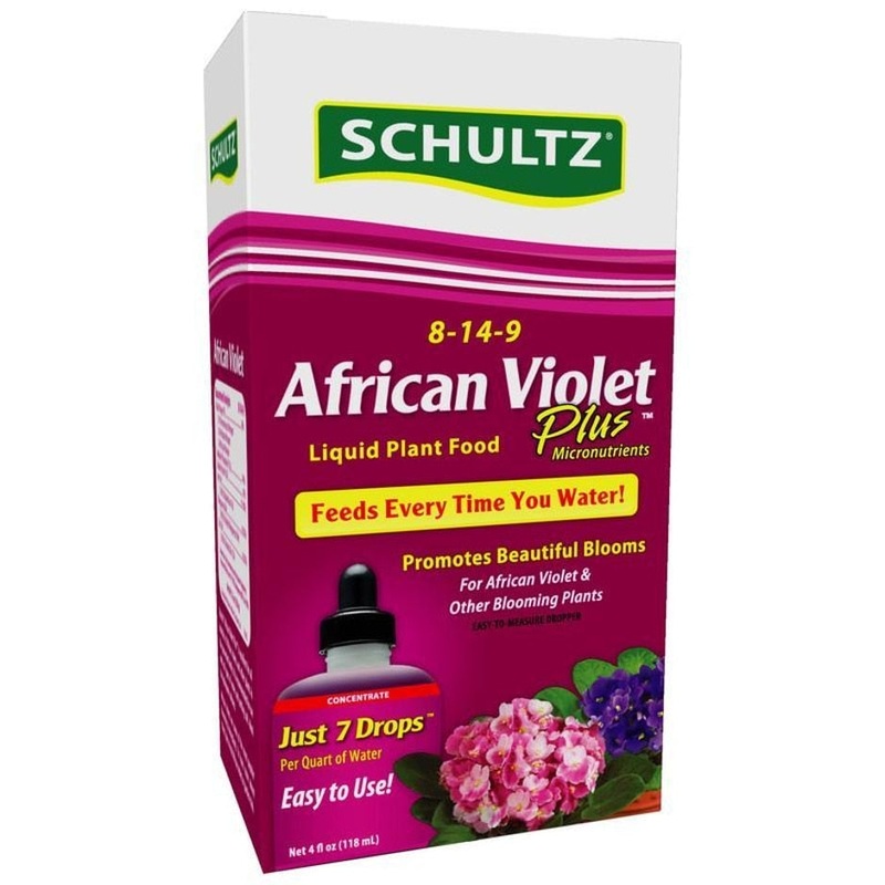 AFRICAN VIOLET PLUS LIQUID PLANT FOOD 4 OZ