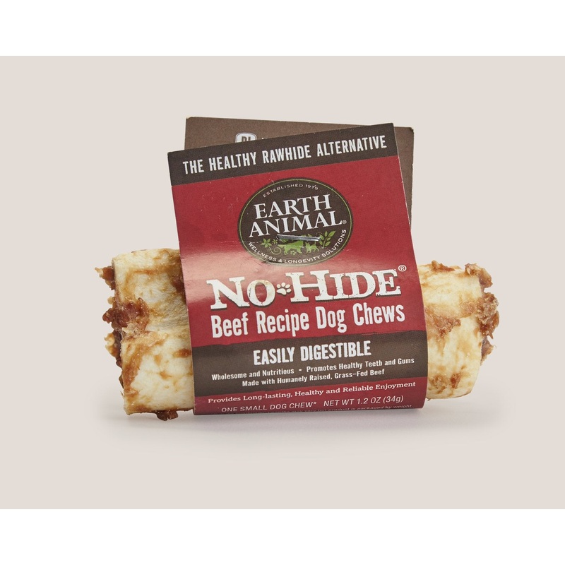 Earth Animal No Hide Chew – Beef 4 Inch
