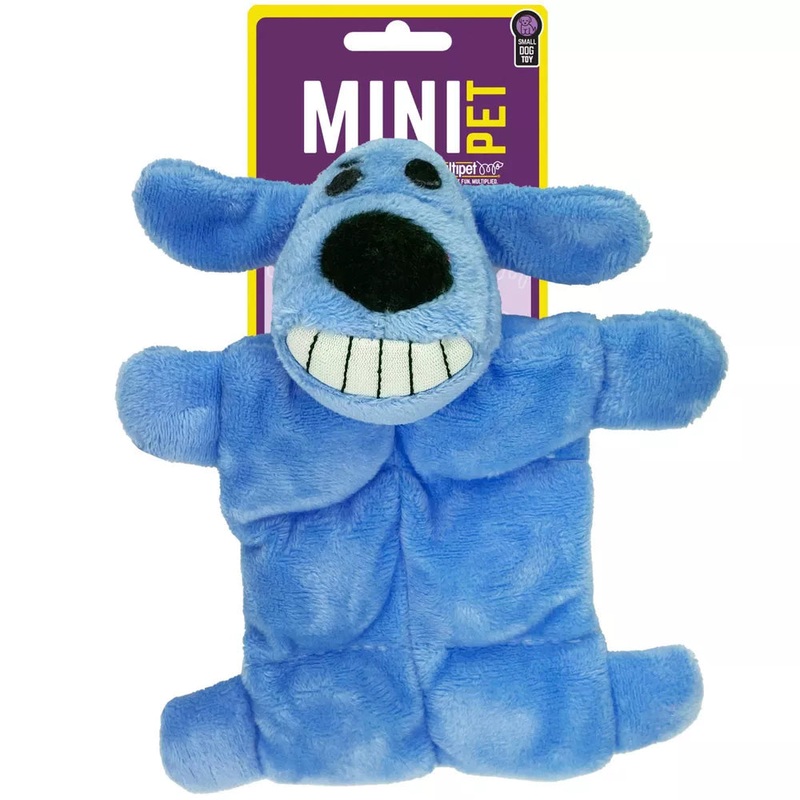 Multipet Minipet Loofa Squeaker Mat Dog Toy Pack of 1
