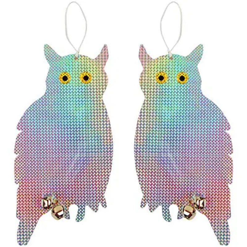 Owl Bird Repellent Reflective Holographic, 2 Pack