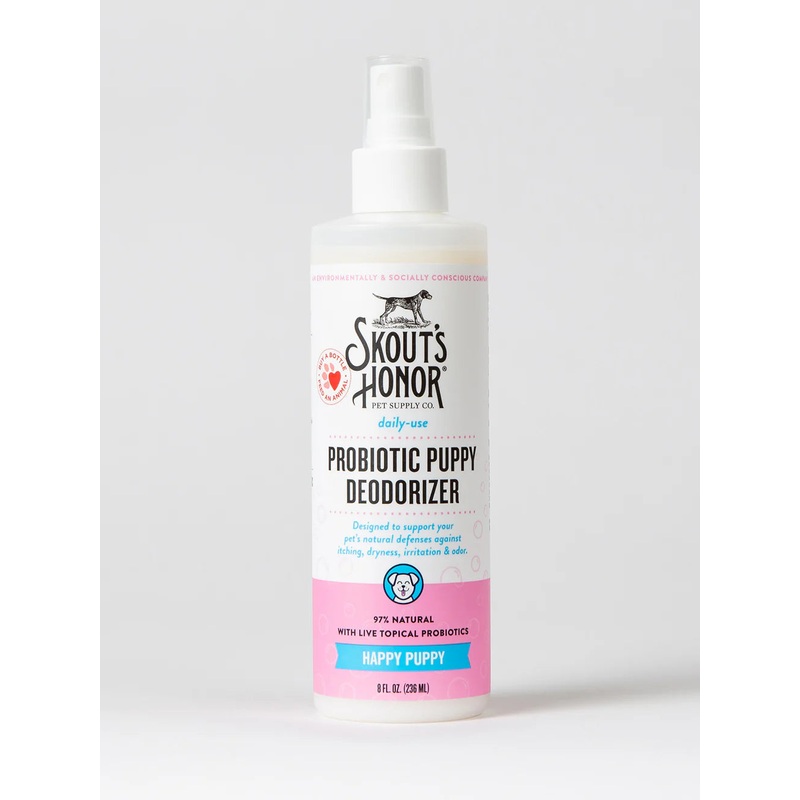Skout’s Honor Probiotic Deodorizer for Puppies (8 oz Happy Puppy)