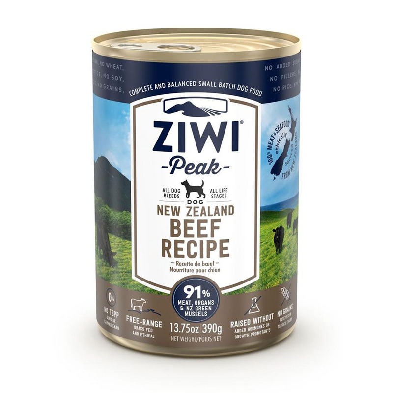 ZIWI Peak Beef Recipe Wet Dog Food – 390G