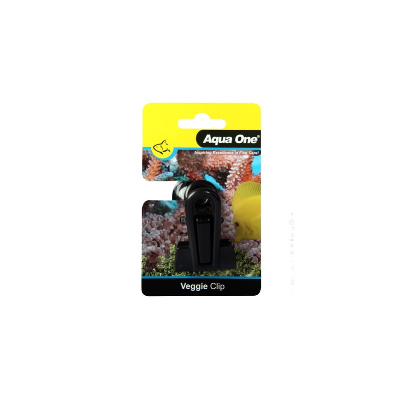 Aqua One Veggie Clip With Suction Cup