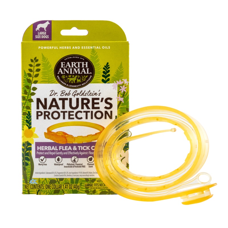 Earth Animal Nature’s Protection Flea & Tick Herbal Collar for Dogs Small Dogs & Puppies