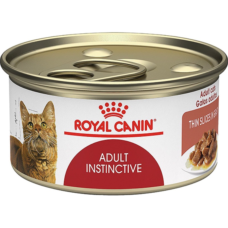 Instinctive Thin Slices in Gravy Adult Wet Canned Cat Food 3oz, case of 24