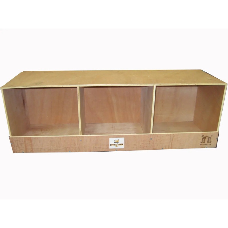 Rugged Ranch RUGG’egg’ Ranch Triplex Nesting Box 35″ x 12″ x 2″