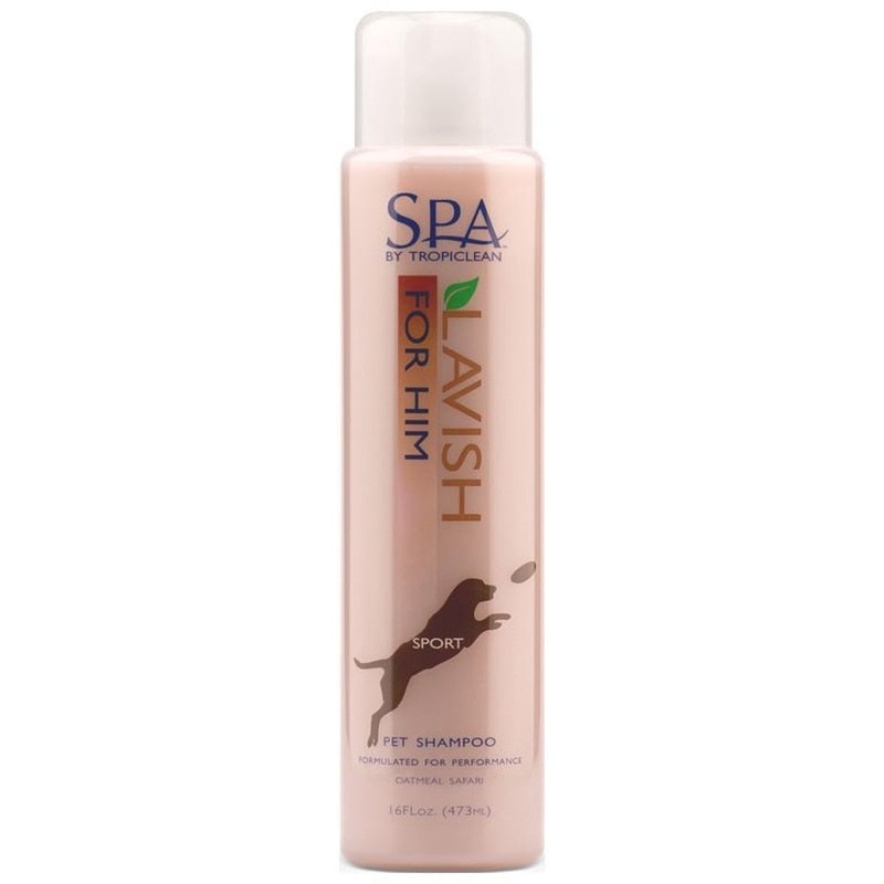 SPA by TropiClean Lavish For Him Shampoo for Pets 16 OZ
