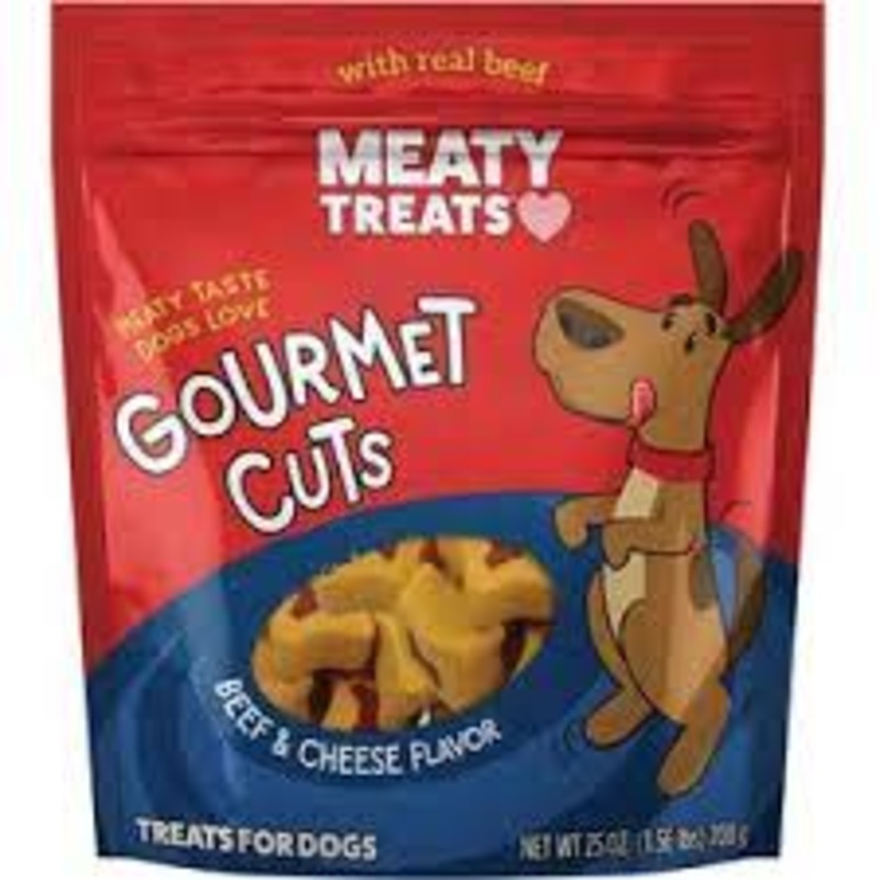 Sunshine Mills Meaty Treats Mini Dogs Beef & Cheese Flavor Soft & Chewy Dog Treats 25 oz.