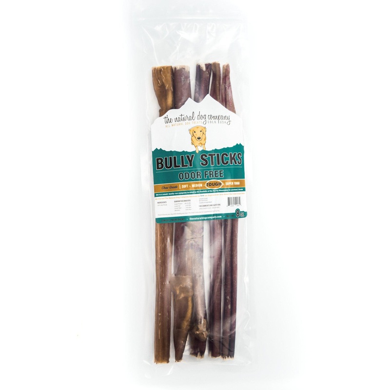 Tuesday’s Natural Dog Co. Bagged 12 in. Bully Sticks, 8 oz 8 oz