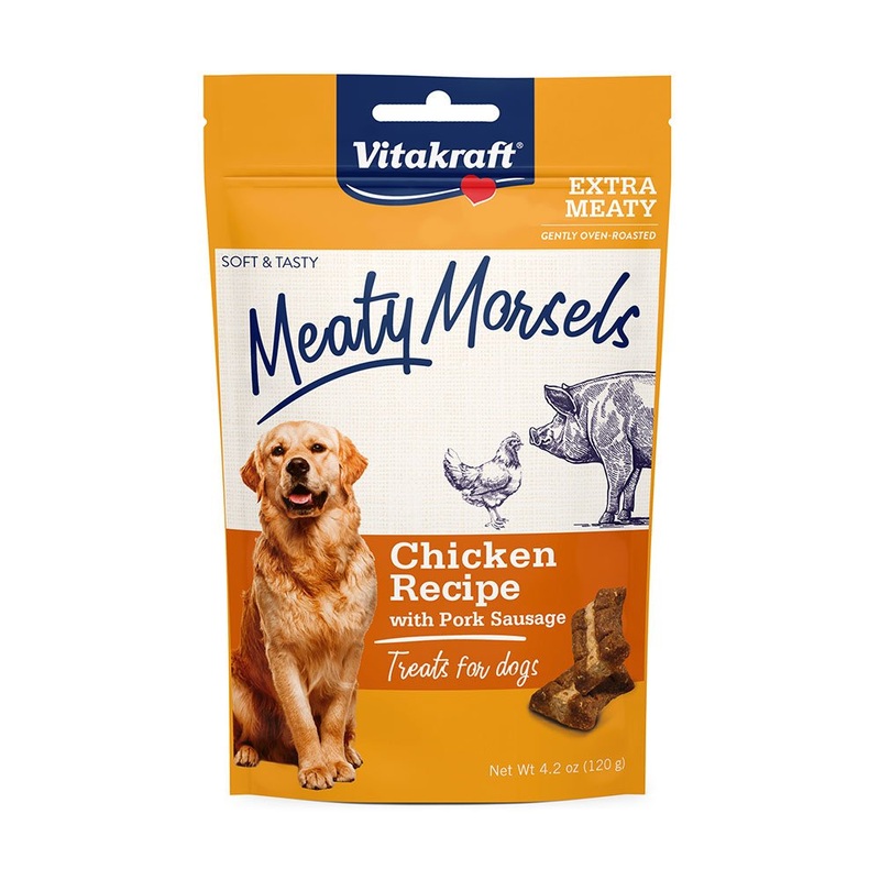 Vitakraft Meaty Morsels for Dogs Chicken & Sausage 4.2 oz