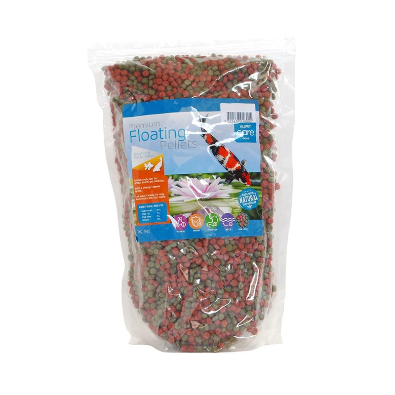 AQUACARE FLOATING PELLETS MEDIUM 6MM 20KG