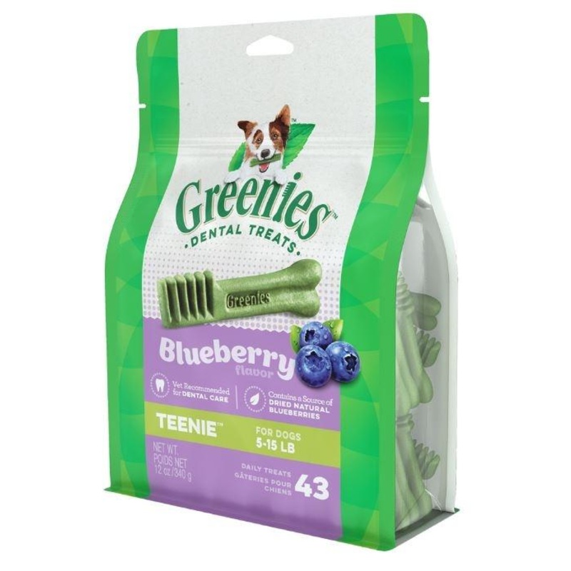 Greenies Teenie Blueberry Dental Chews