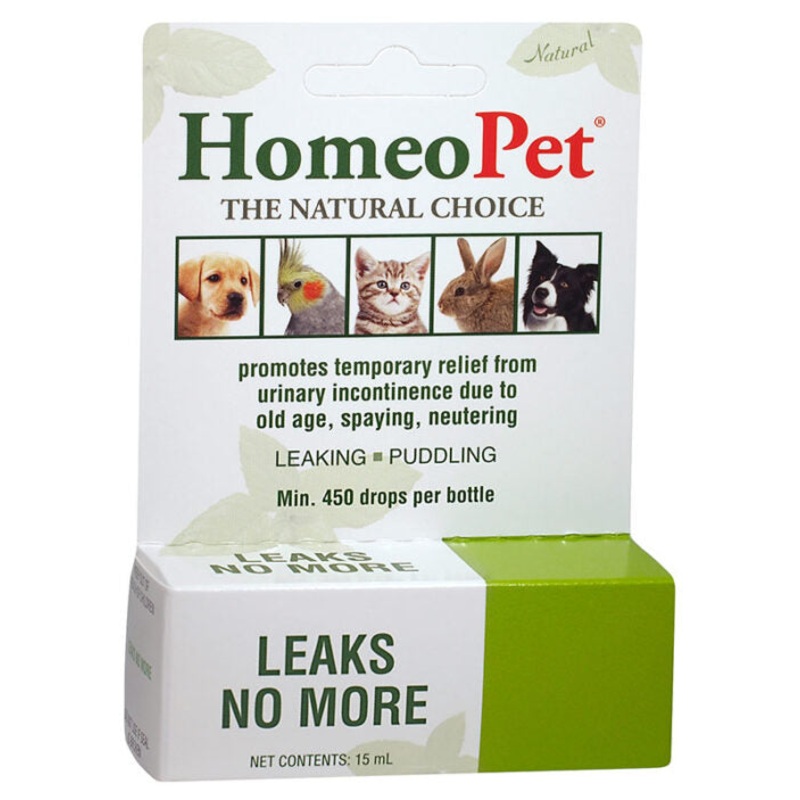 HomeoPet Leaks No More