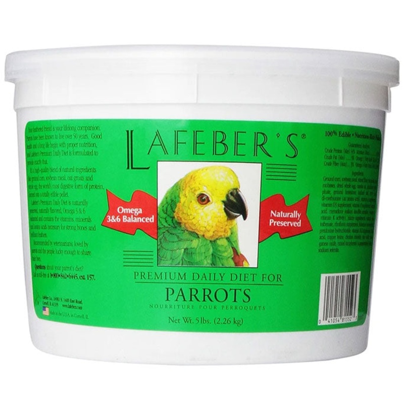 Lafebers Parrot Daily Diet Bird Food 5-lb