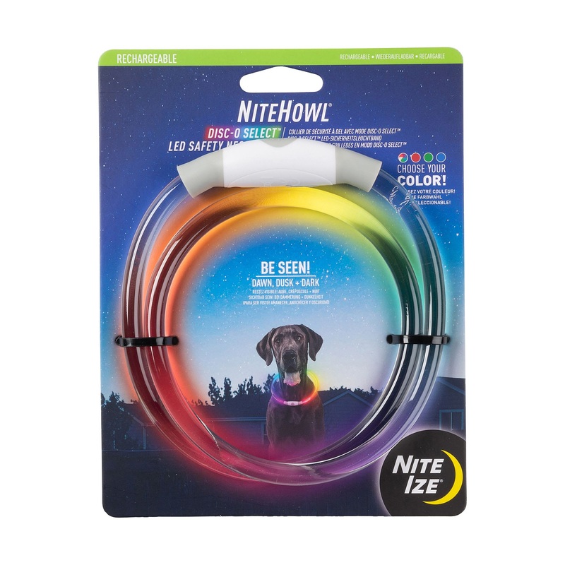 Nite Ize – Rechargeable LED Safety Necklace – Disc-O Select