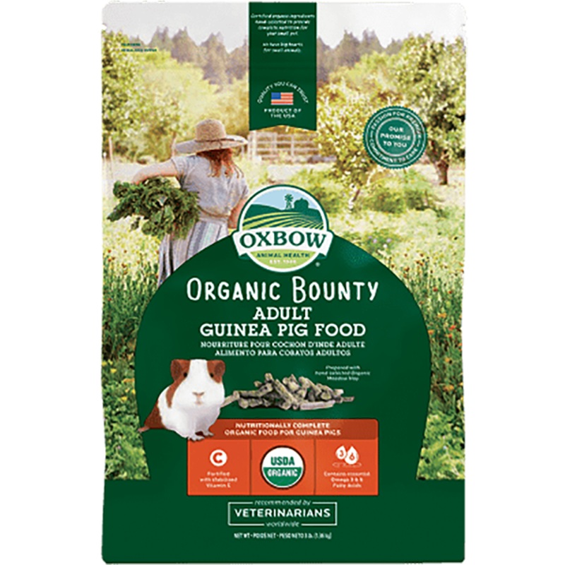 Organic Bounty Guinea Pig Food Pellets 3-lb