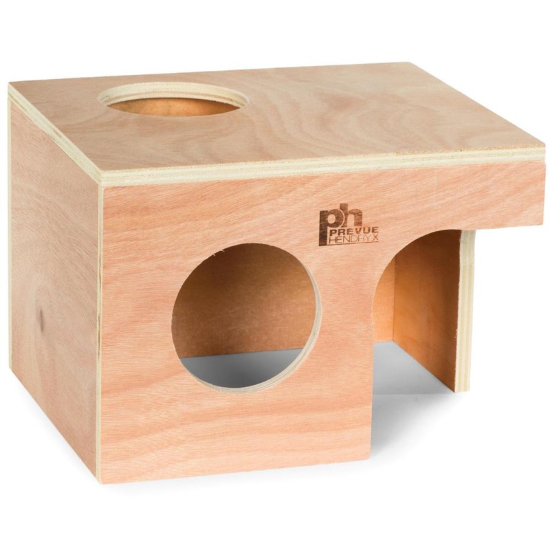 Prevue Wooden Hut for Hamster, Rat or Guinea Pig Hamster Hut