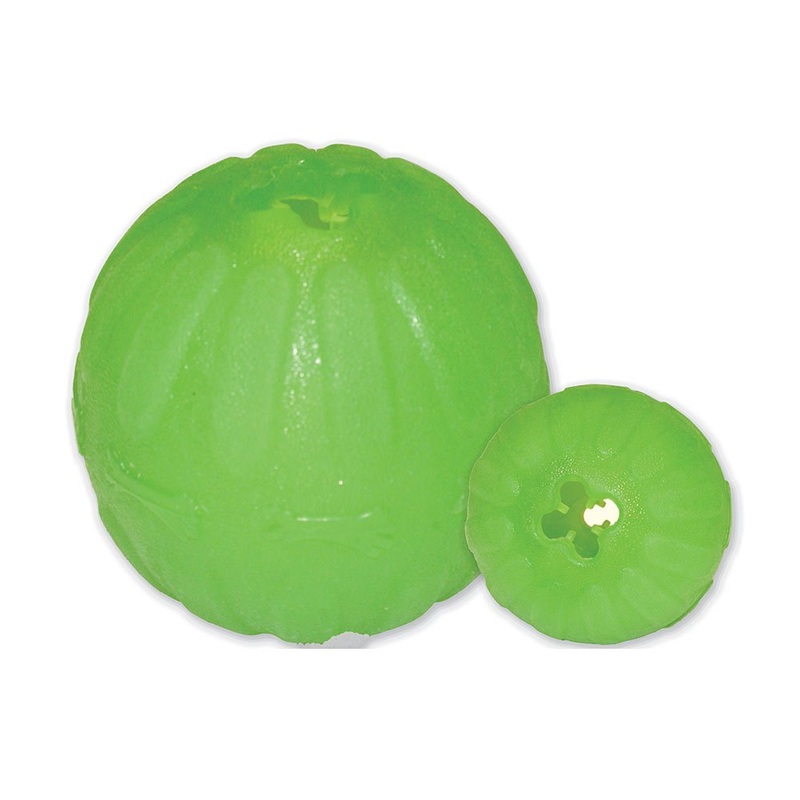 Starmark Chew Ball Treat Dispensing Chew Ball Dog Toy Large