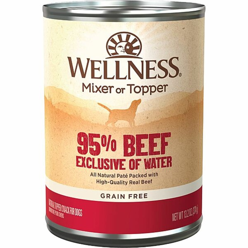 Wellness Ninety-Five Percent Mixer or Topper Beef Single 13.2oz