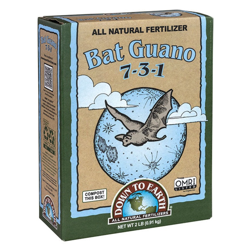 Down to Earth Bat Guano 7-3-1 2 LB