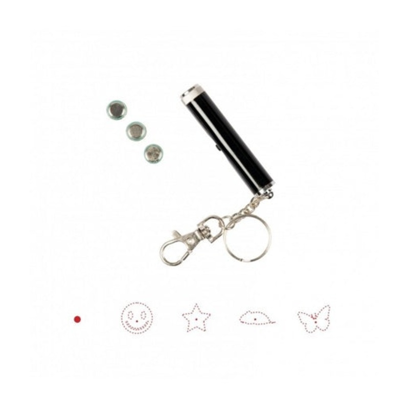 Duvo Laser pointer catch the light 5 in 1 – 13 x 2.5 x 1.5cm[Dimension – 13 x 2.5 x 1.5cm]