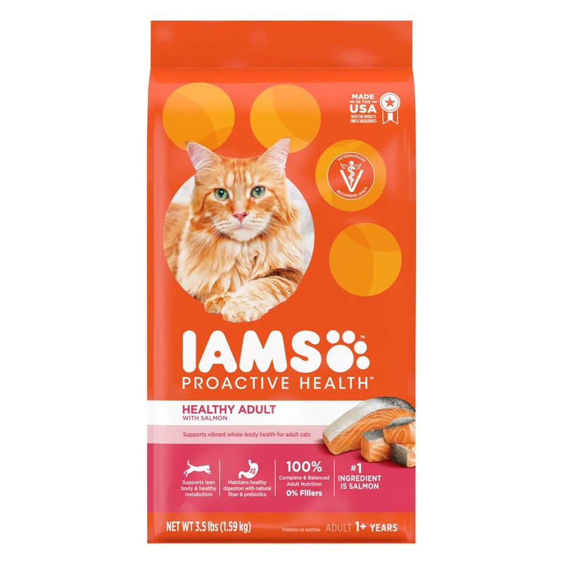 IAMS PROACTIVE HEALTH HEALTHY ADULT WITH SALMON