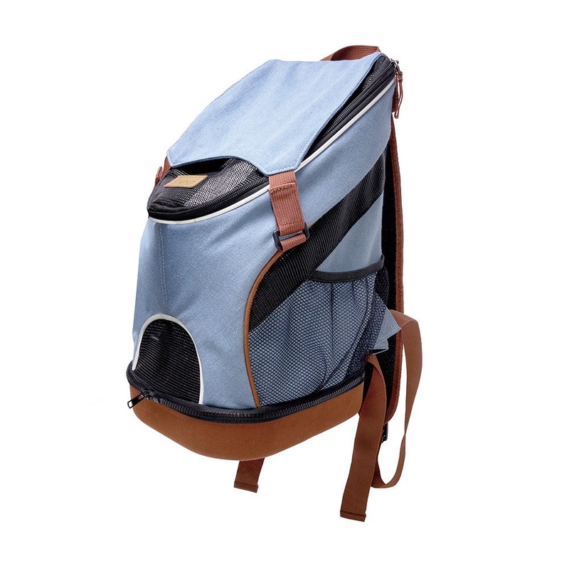 IBIYAYA LIGHTWEIGHT PET BACKPACK DENIM