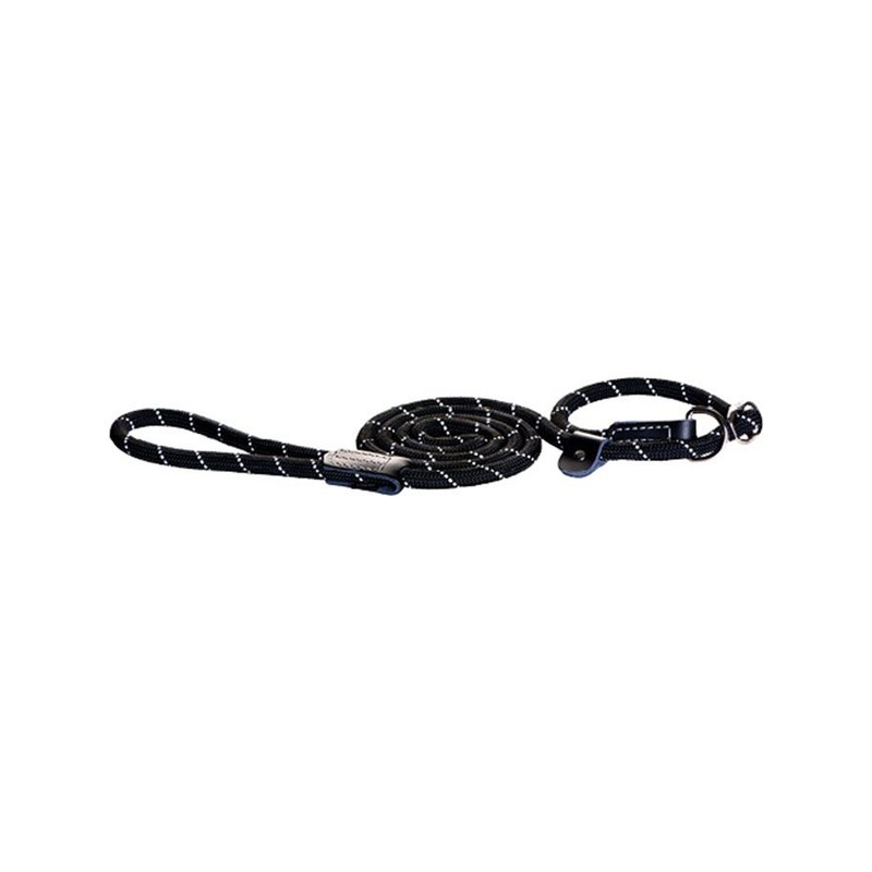 Rogz Rope Dog Leash – Dayglo Medium